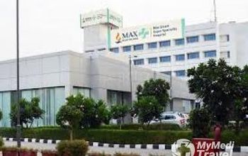 对比关于Max Super Specialty Hospital Saket提供的 位于 印度生殖医学的评论、价格和成本| M-IN11-6