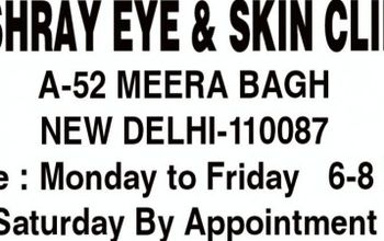 对比关于Aashray Eye & Skin Clinic提供的 位于 德里皮肤学的评论、价格和成本| M-IN11-17