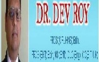 对比关于Dr. Dev Roy - Bengal Ent Clinic提供的 位于 科钦耳鼻喉（ENT）的评论、价格和成本| M-IN8-47