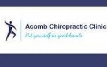 Compare Reviews, Prices & Costs of Orthopedics in Acomb at Acomb Chiropractic Clinic | M-UN1-2316