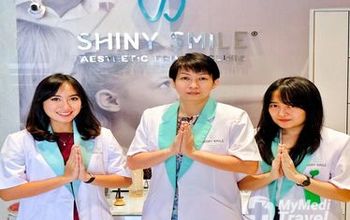 对比关于Shiny Smile Dental Clinic提供的 位于 Surabaya牙科套系的评论、价格和成本| M-I10-16