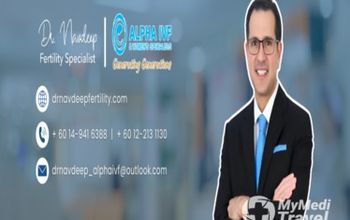 Compare Reviews, Prices & Costs of Reproductive Medicine in Malaysia at Dr Navdeep Fertility Specialist | 50A6B6