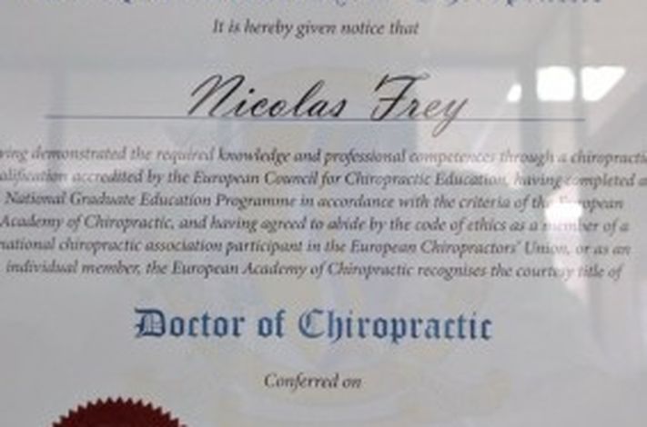 Chiropractic Center Nicolas FREY DC